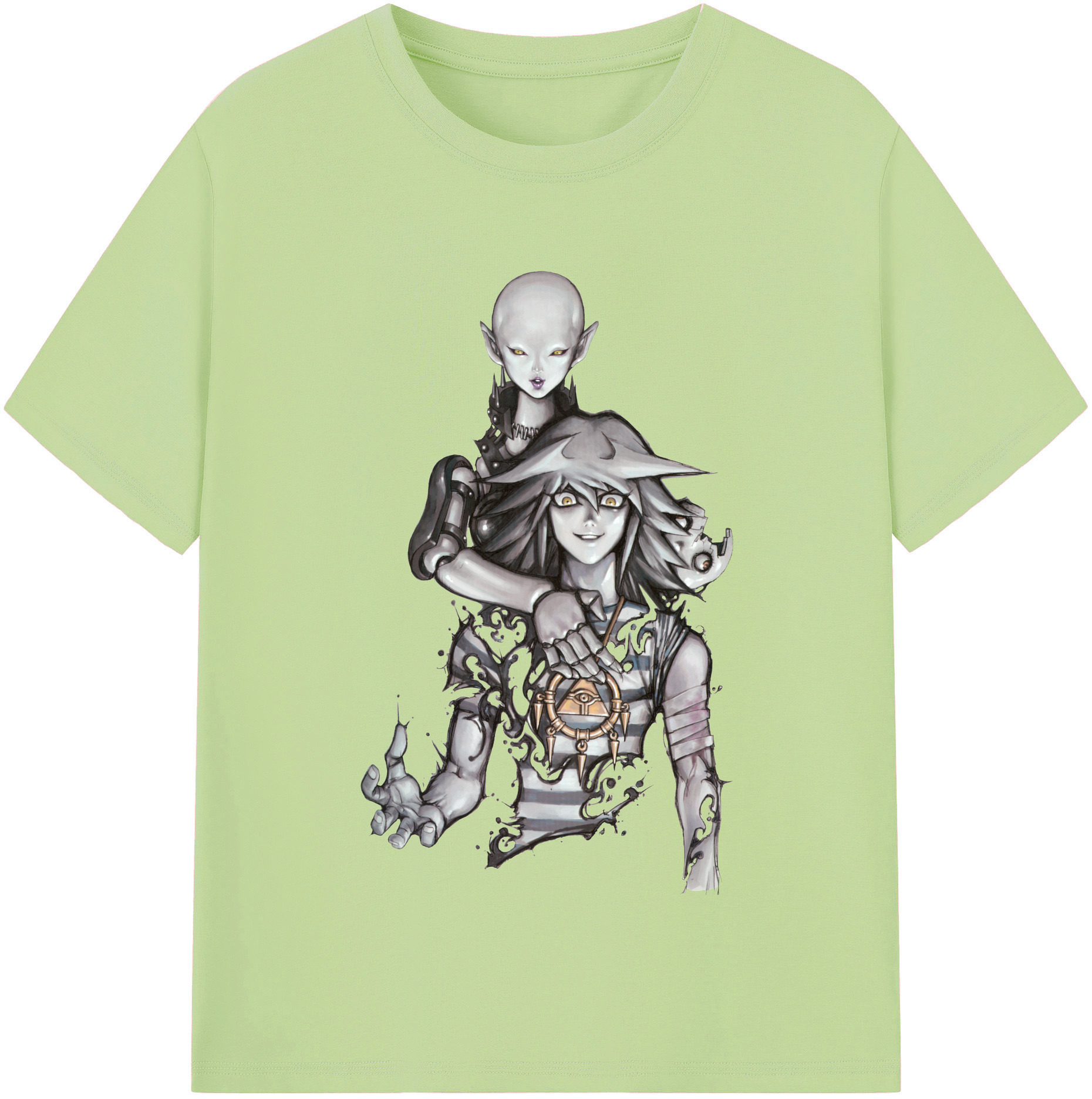 （画像用） 遊☆戯☆王 Yu-Gi-Oh! 綿100％半袖Tシャツ（フロントプリント）